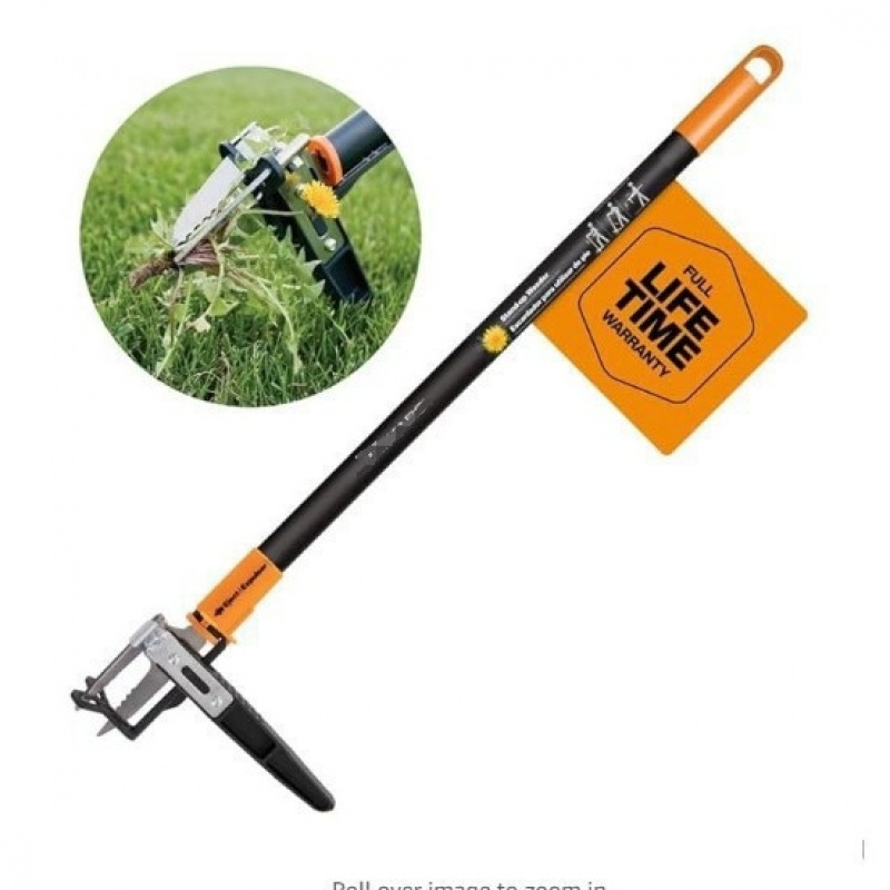 Gardening Tools Long - Unkrautstecher aus leichtem Aluminium, schnell verstellbar,