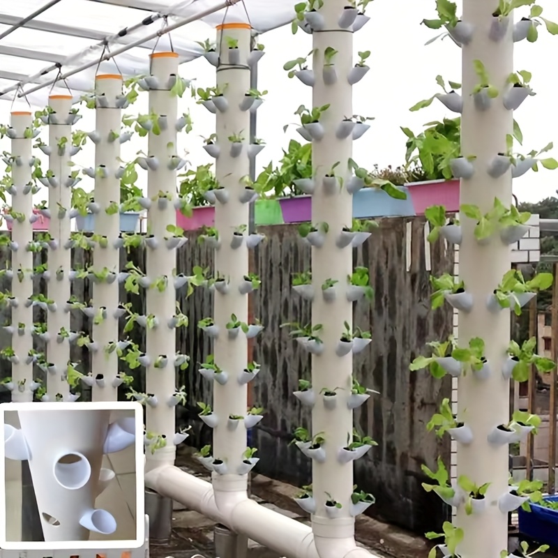 Vertical Wall Planter - 10set DIY Hydrokultur Töpfe für Hydrokultur
