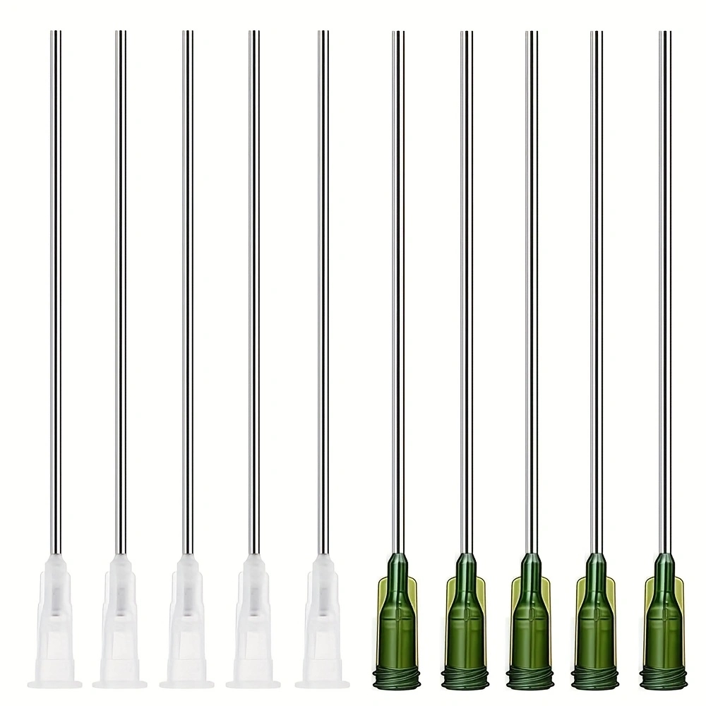 Gardening Tools - Lange Stumpfe Dosierspitzen, Edelstahl Luer Lock