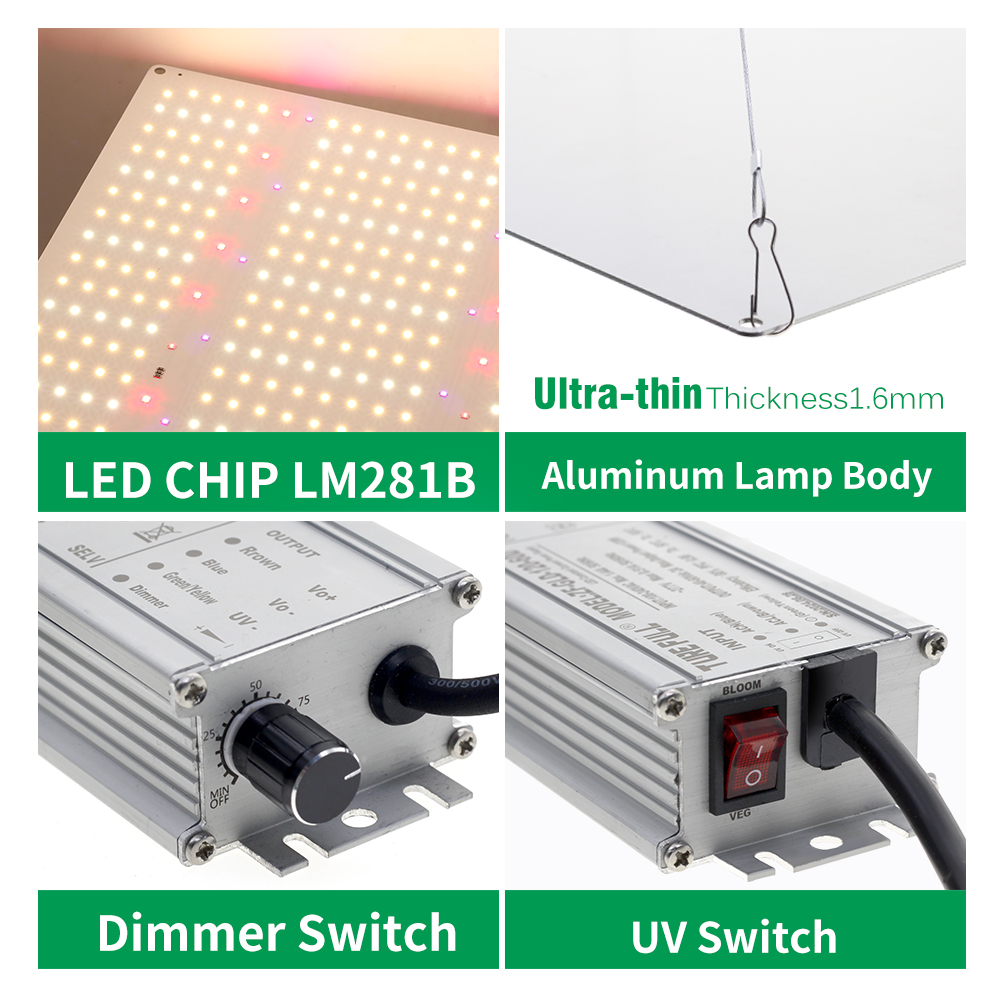 Indoor-Pflanzenwachstumslampe  – Led Grow Light Bewertung und Preis