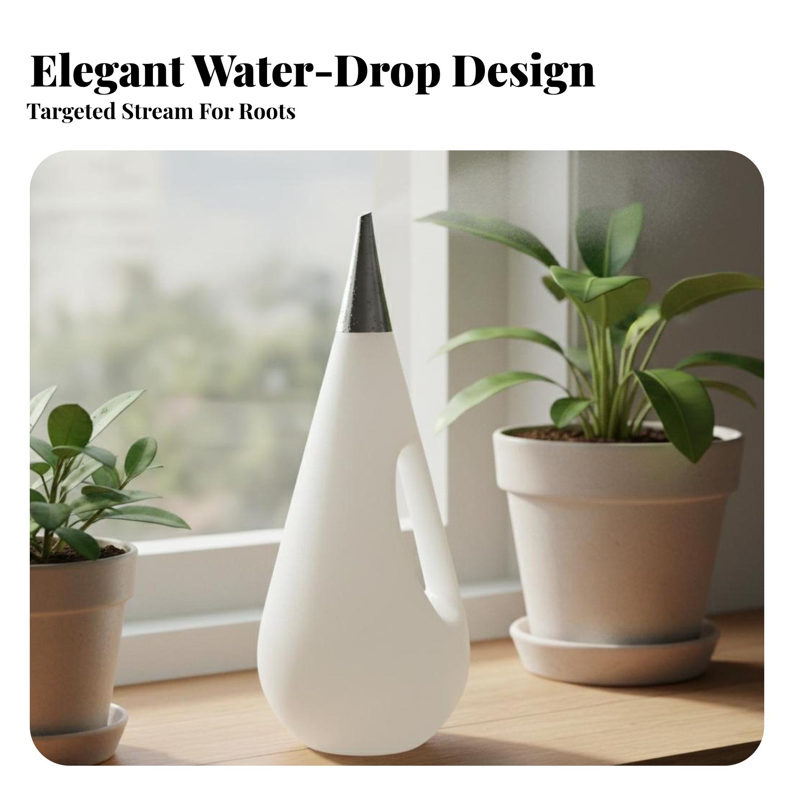 Tropfenförmige Gießkanne mit G – Watering Can Long Spout Bewertung und Preis