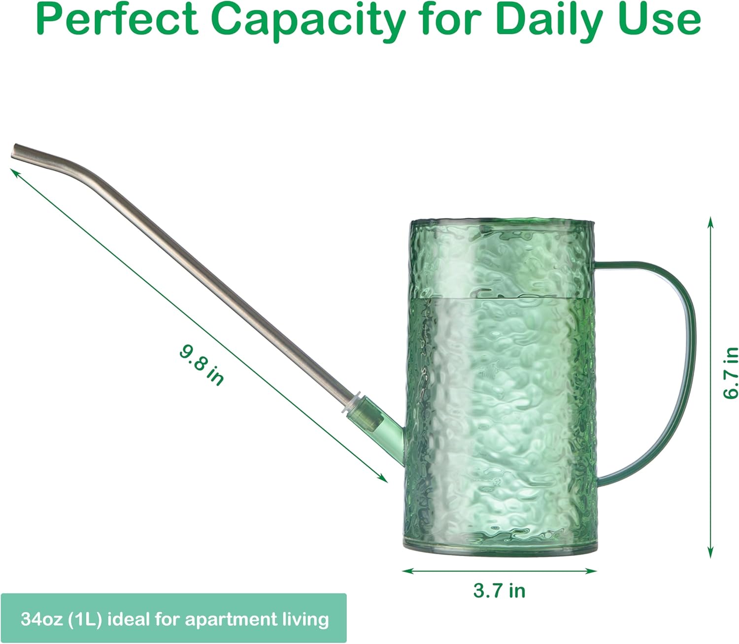 Kleine Gießkanne für Zimmerpfl – Watering Can Long Spout Bewertung und Preis