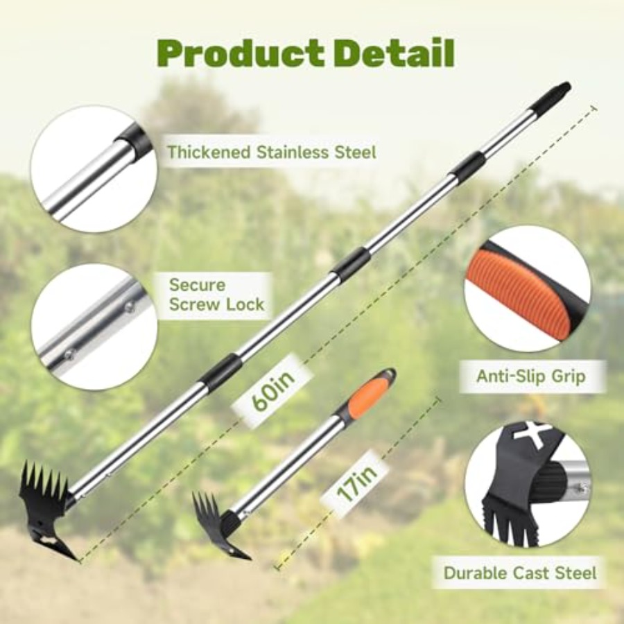60-Zoll Unkrautstecher mit lan – Gardening Tools Long Bewertung und Preis