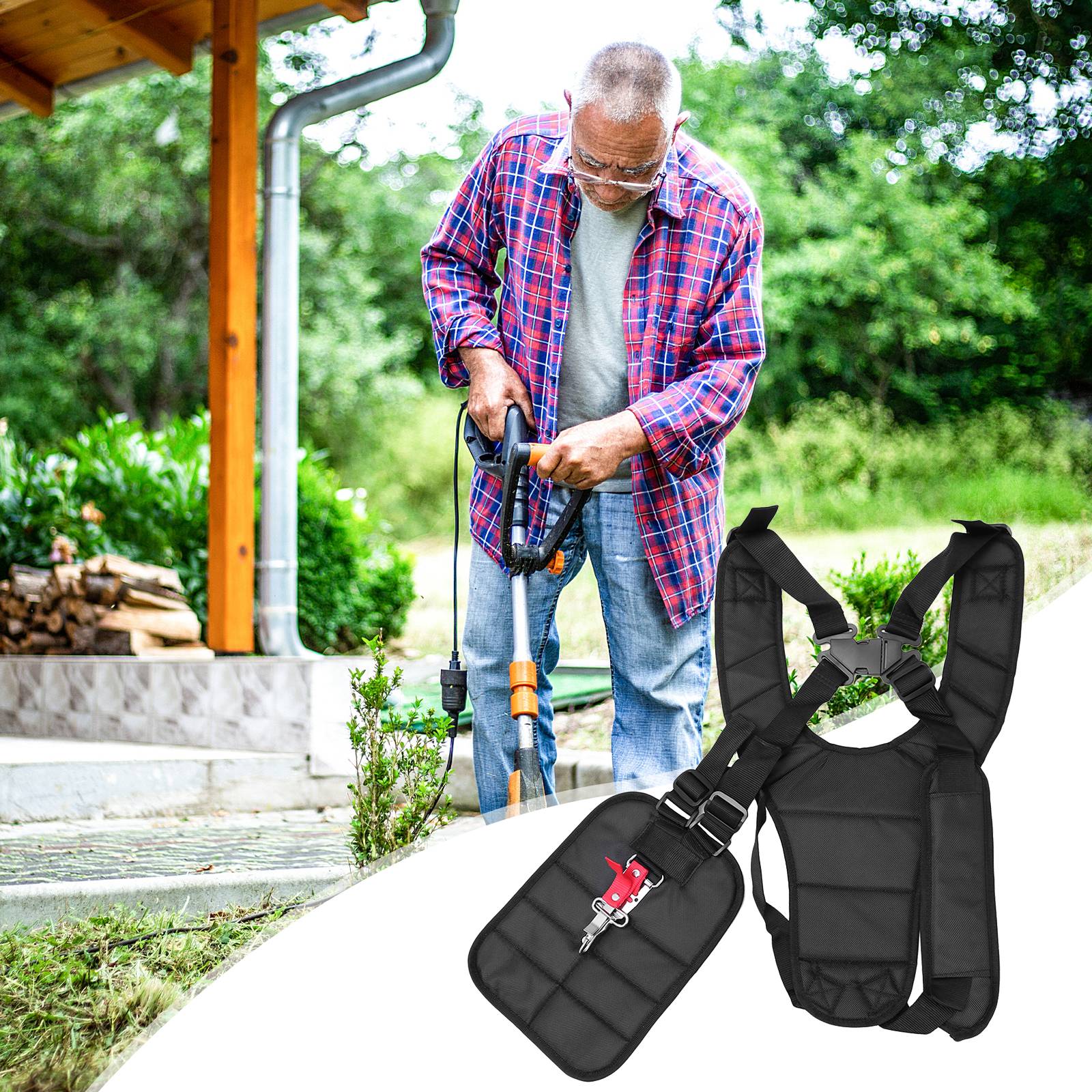 Schultergurt für Rasentrimmer, – Gardening Tools Long Bewertung und Preis