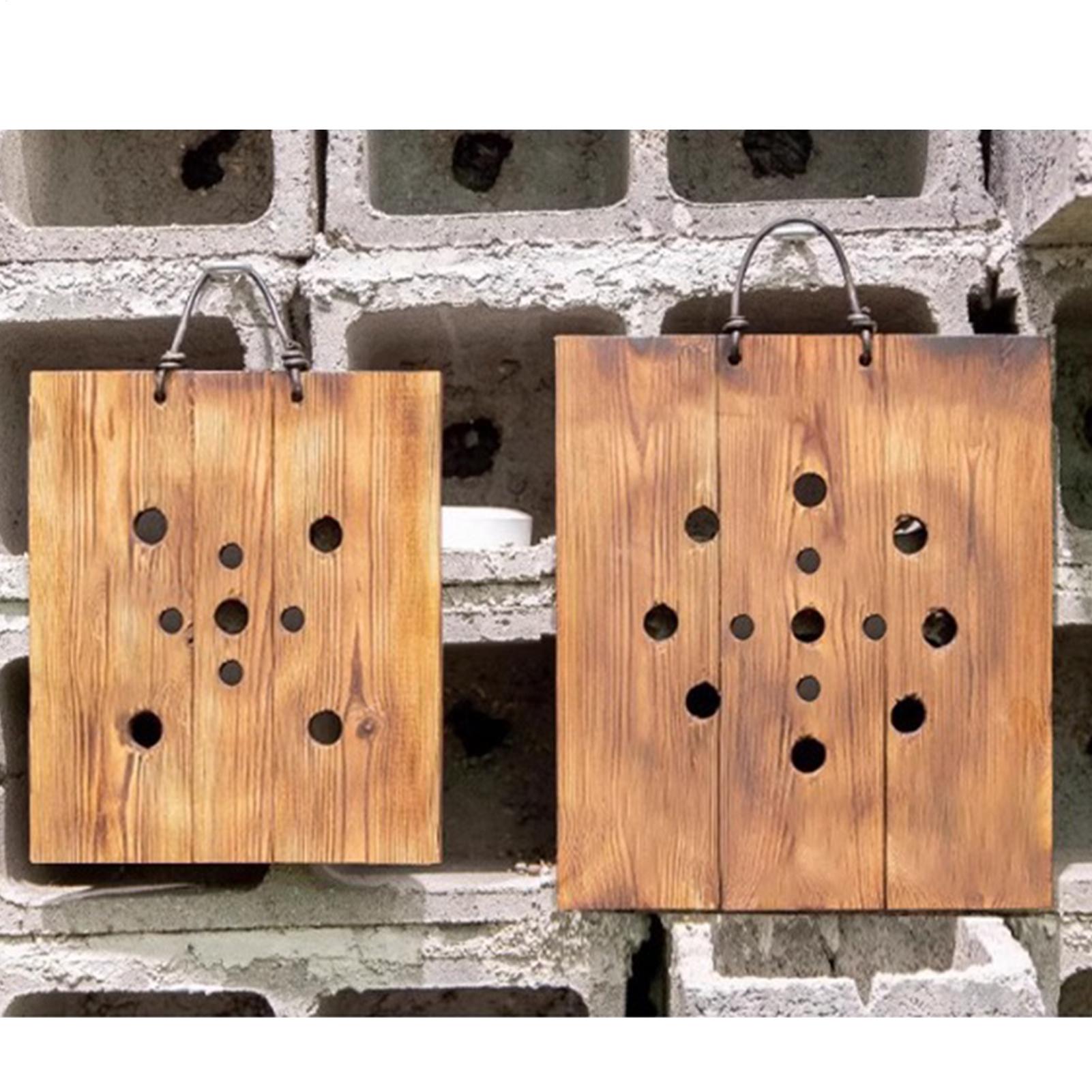 1Pcs Indoor Holz Staghorn Farn – Vertical Wall Planter Bewertung und Preis