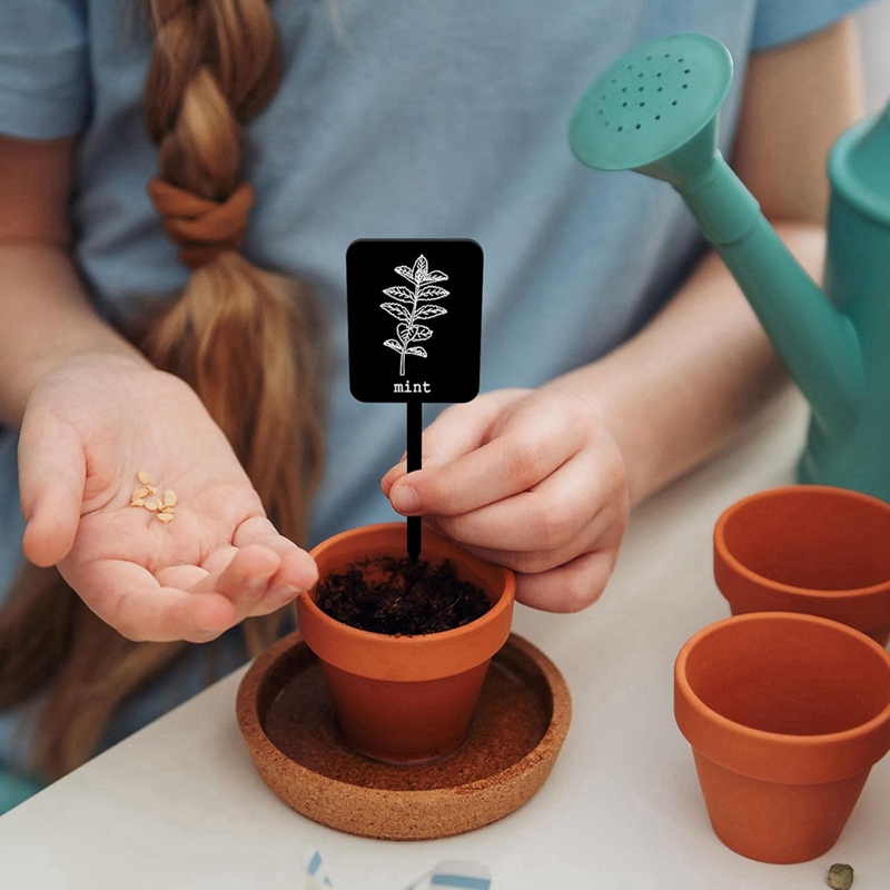 24 Stück Acryl-Pflanzenetikett – Gardening Tools Names Bewertung und Preis