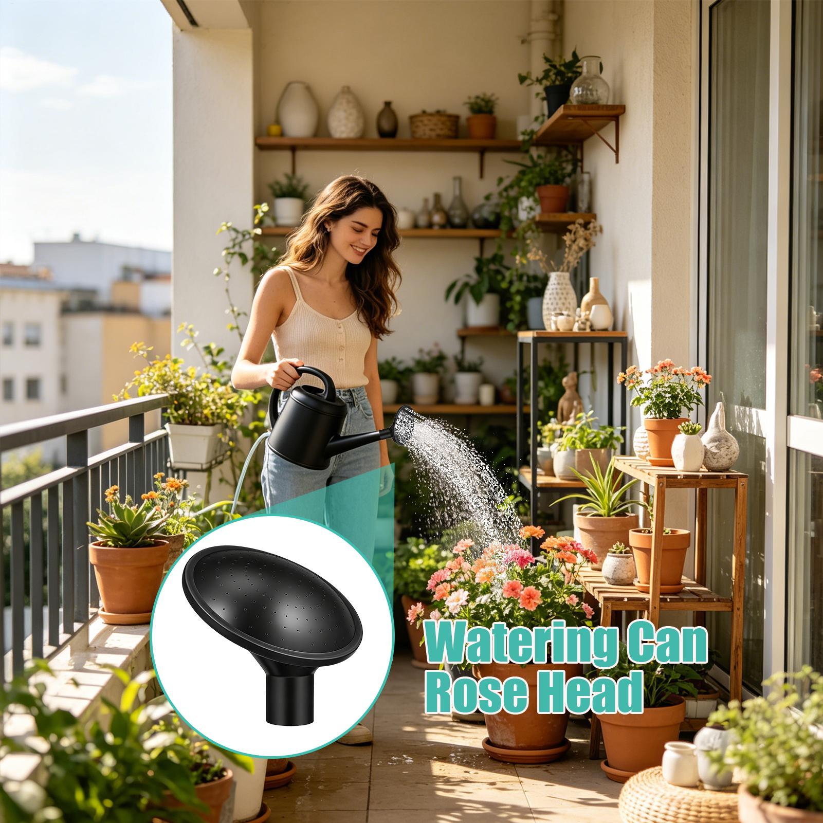 1 Stück Schwarzer Sprinklerkop – Gardening Tools Watering Can Bewertung und Preis