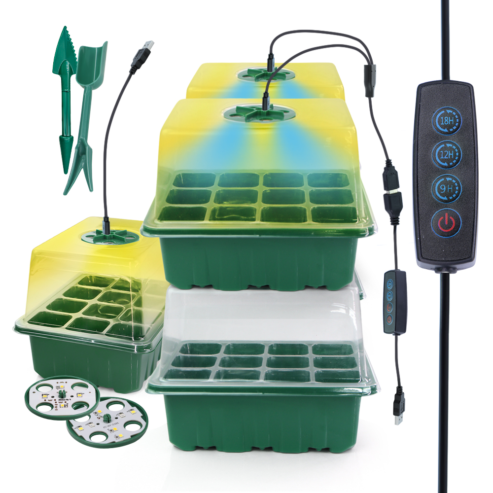 LED-Kindergartentöpfe mit Wach – Led Grow Light Bewertung und Preis
