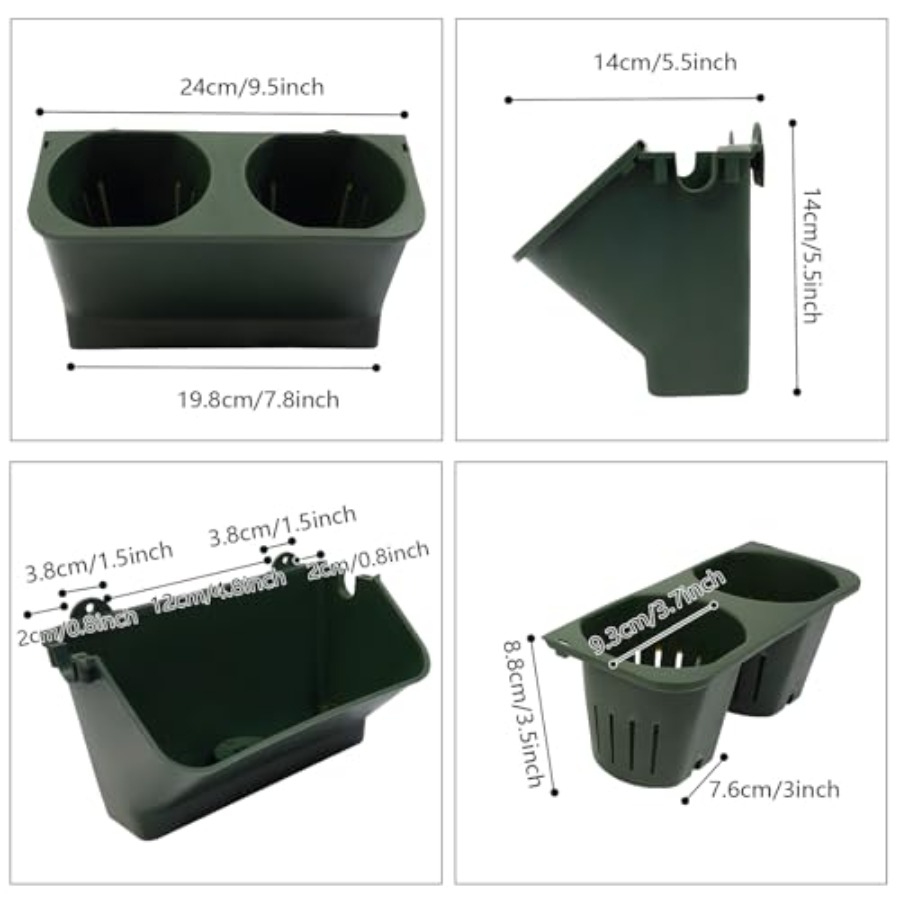 Vertikaler Wandpflanzkasten fü – Vertical Wall Planter Bewertung und Preis