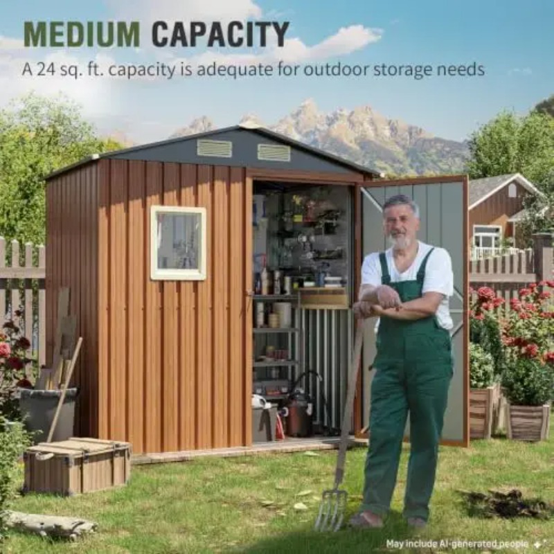 Outdoor-Lagerschuppen 6x4 Fuß, – Gardening Tools Bewertung und Preis